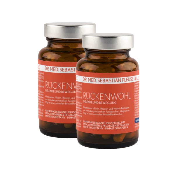 Rückenwohl Doppelpack (2 Monate)