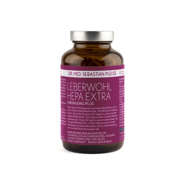 Leberwohl Hepa Extra für 3 Monate von Dr. med. Sebastian Pleuse